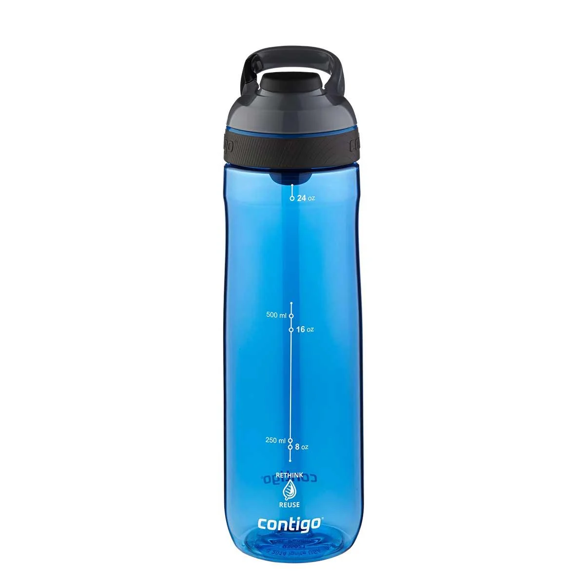 Contigo Cortland Tren Tek El Bas İç Kapaklı Su Matarası 720ml