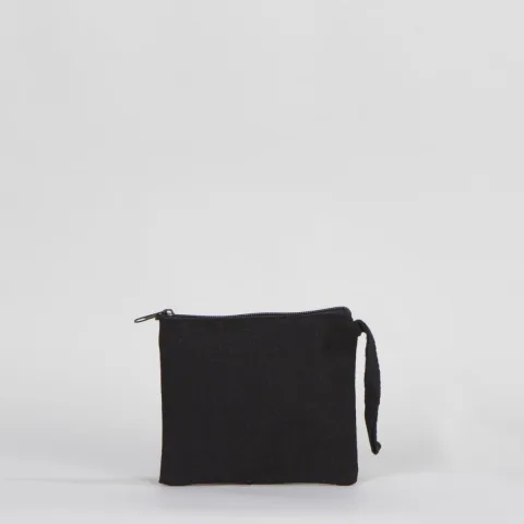 Clutch Gabardin Çanta 15x13 cm - Siyah