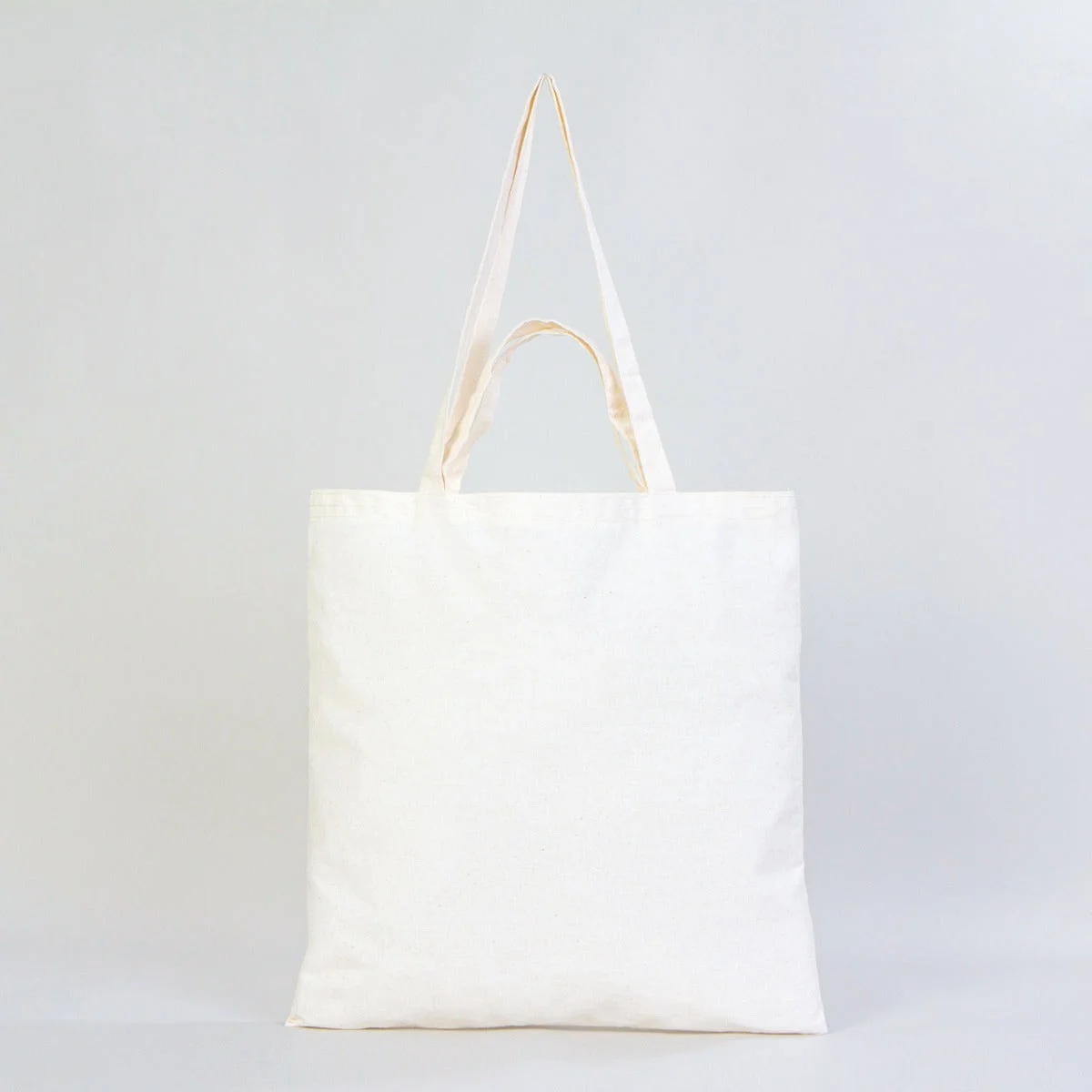 Ham Bez Çanta 40x40cm - Çift Kulplu -İster Elde İster Kolda Taşı