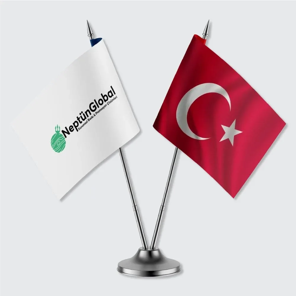 İkili Masa Bayrağı — Bayrak & Flama