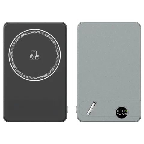 Kilyos 10.000 mAh Magsafe ve Wıreless Standlı Powerbank Siyah