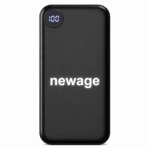Kumburnu 10.000 mAh Ledli Powerbank Siyah