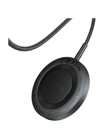 Mcdodo CH-5490 15w iPhone Manyetik Kablosuz Şarj Cihazı - Siyah