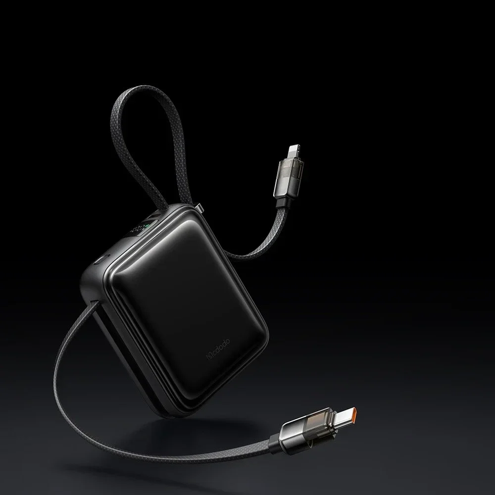 Mcdodo MC-2550 10000mAh 22.5w Dahili Kablolu Mini Powerbank