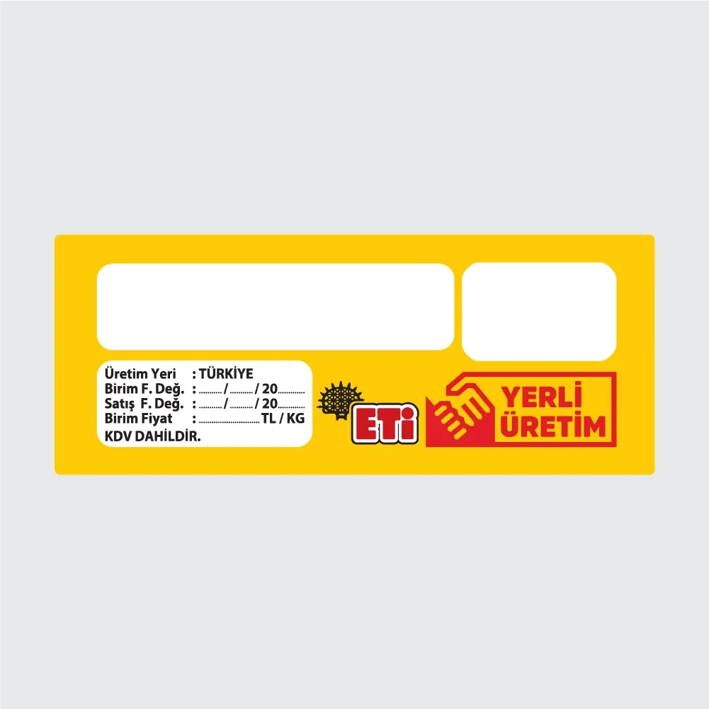 Raf Fiyat Etiketi — Tanıtım Ürünleri (P.O.P)